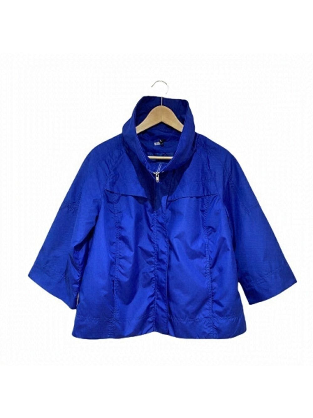 AMBITION Blue A-Line Windbreaker Jacket